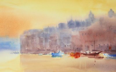 Aguarela - 'Porto' (37 X 102)