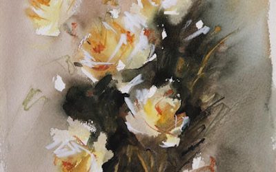 Aguarela - Rosas 1