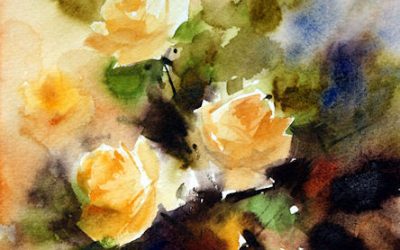 Aguarela - Rosas 4